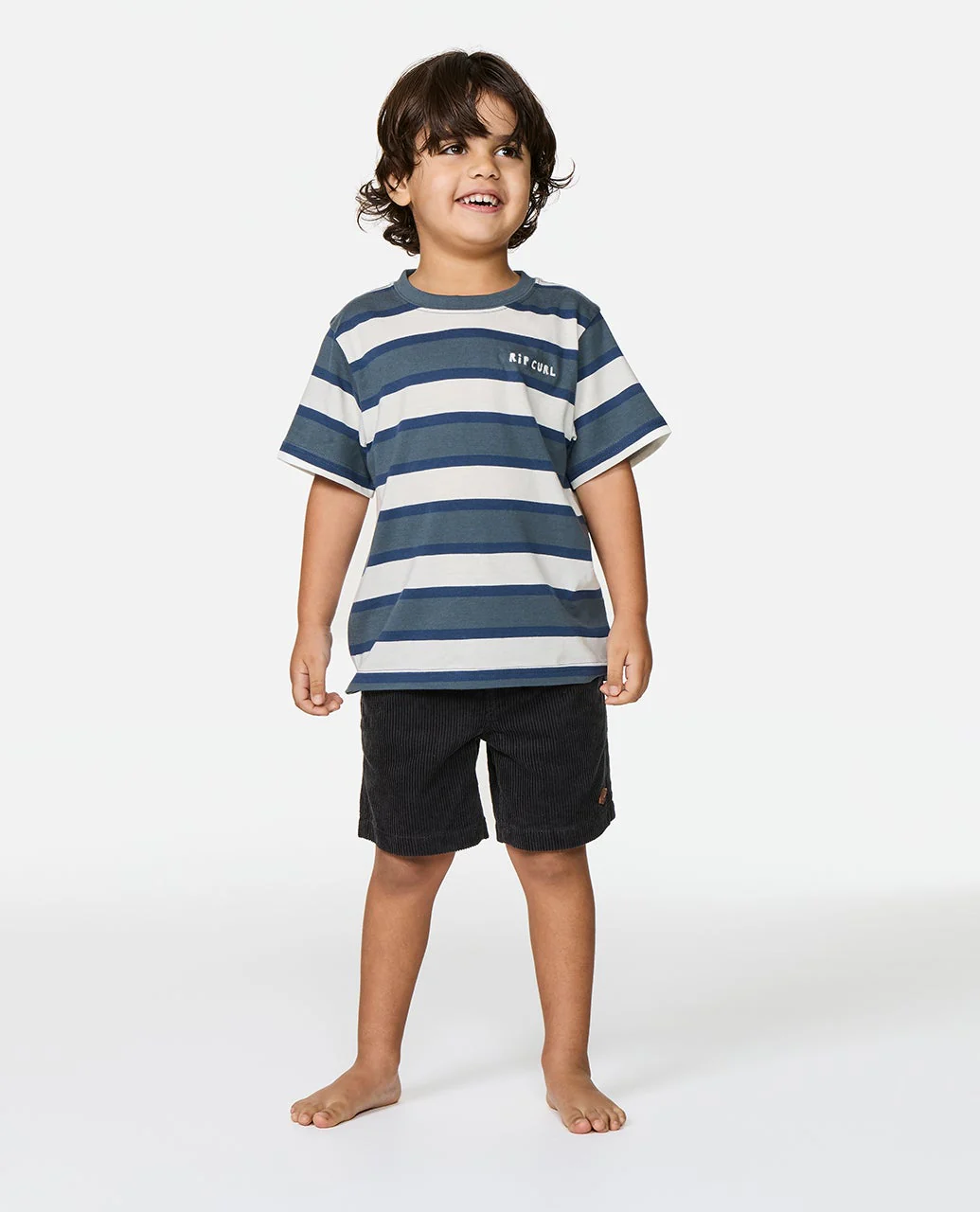 853-surf-check-stripe-tee-kids-3.webp Surf Check Stripe Tee - Kids