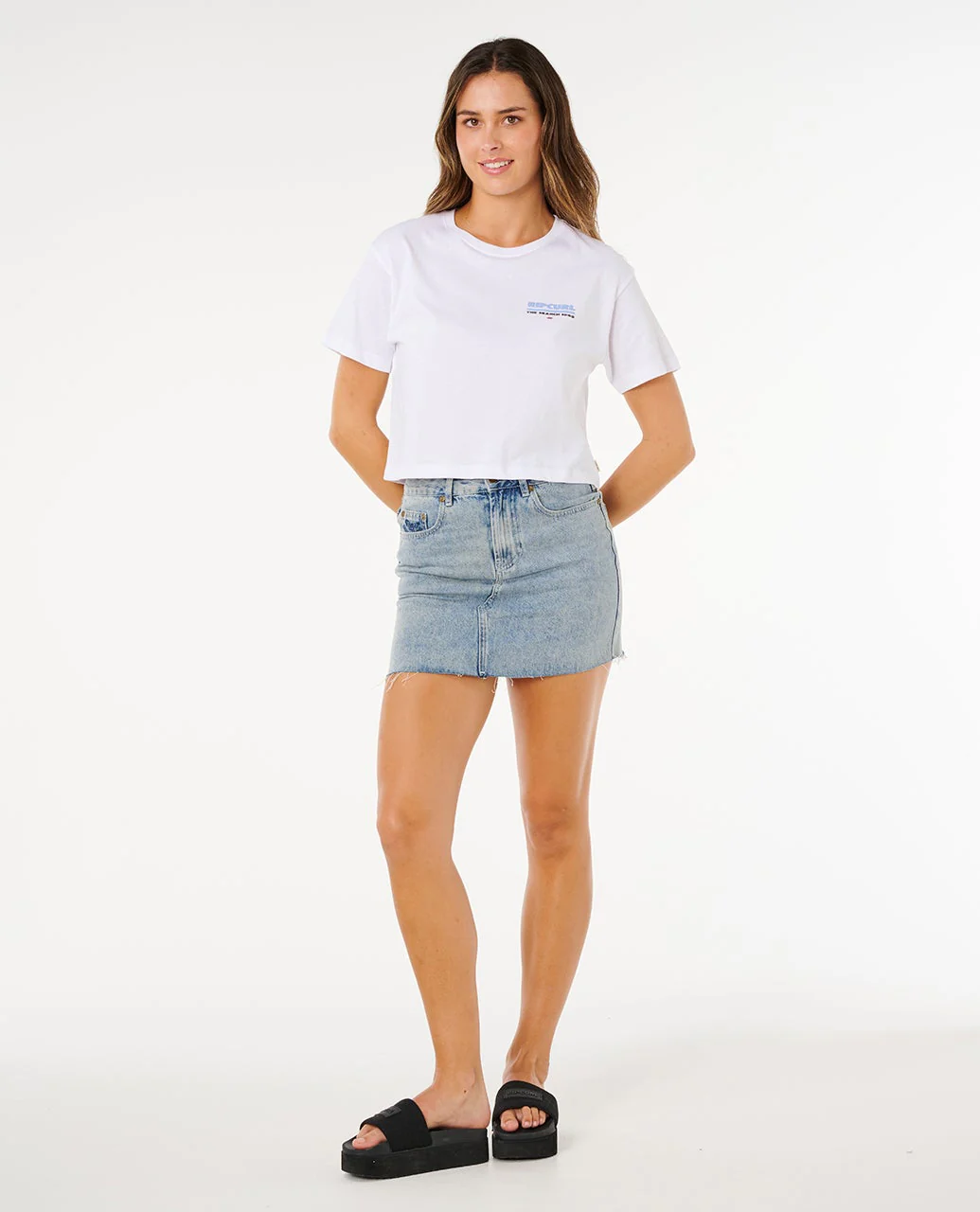 Hayley O Crop Tee