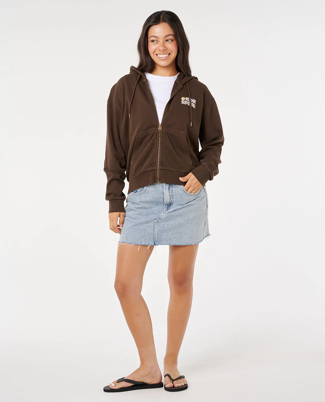 Aloha State Relaxed Zip Through