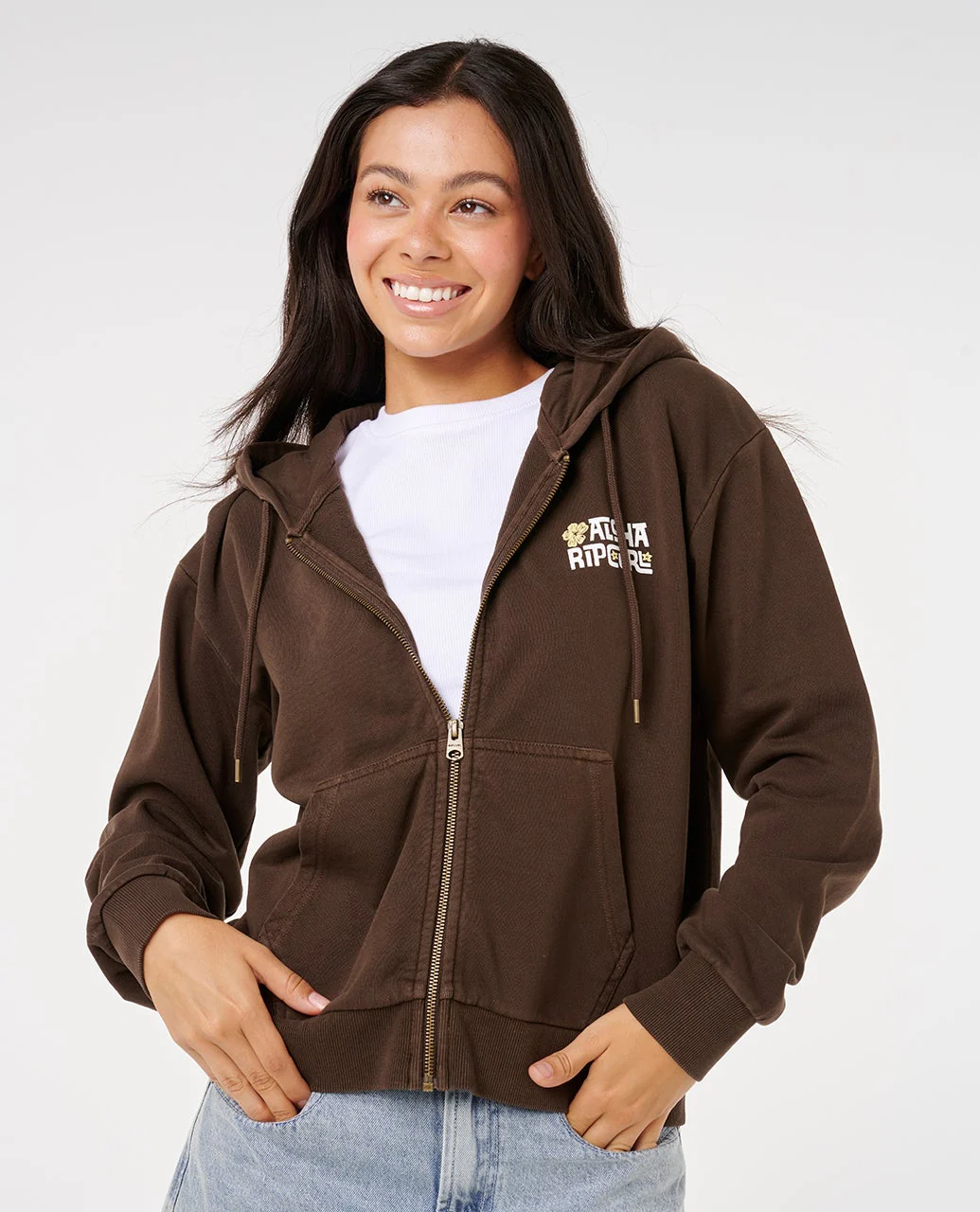 Aloha State Relaxed Zip Through