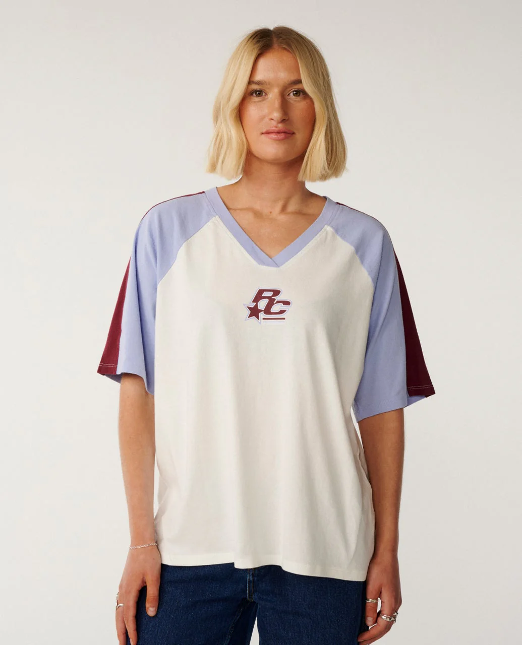 9154-archive-script-panel-tee-1.webp Archive Script Panel Tee