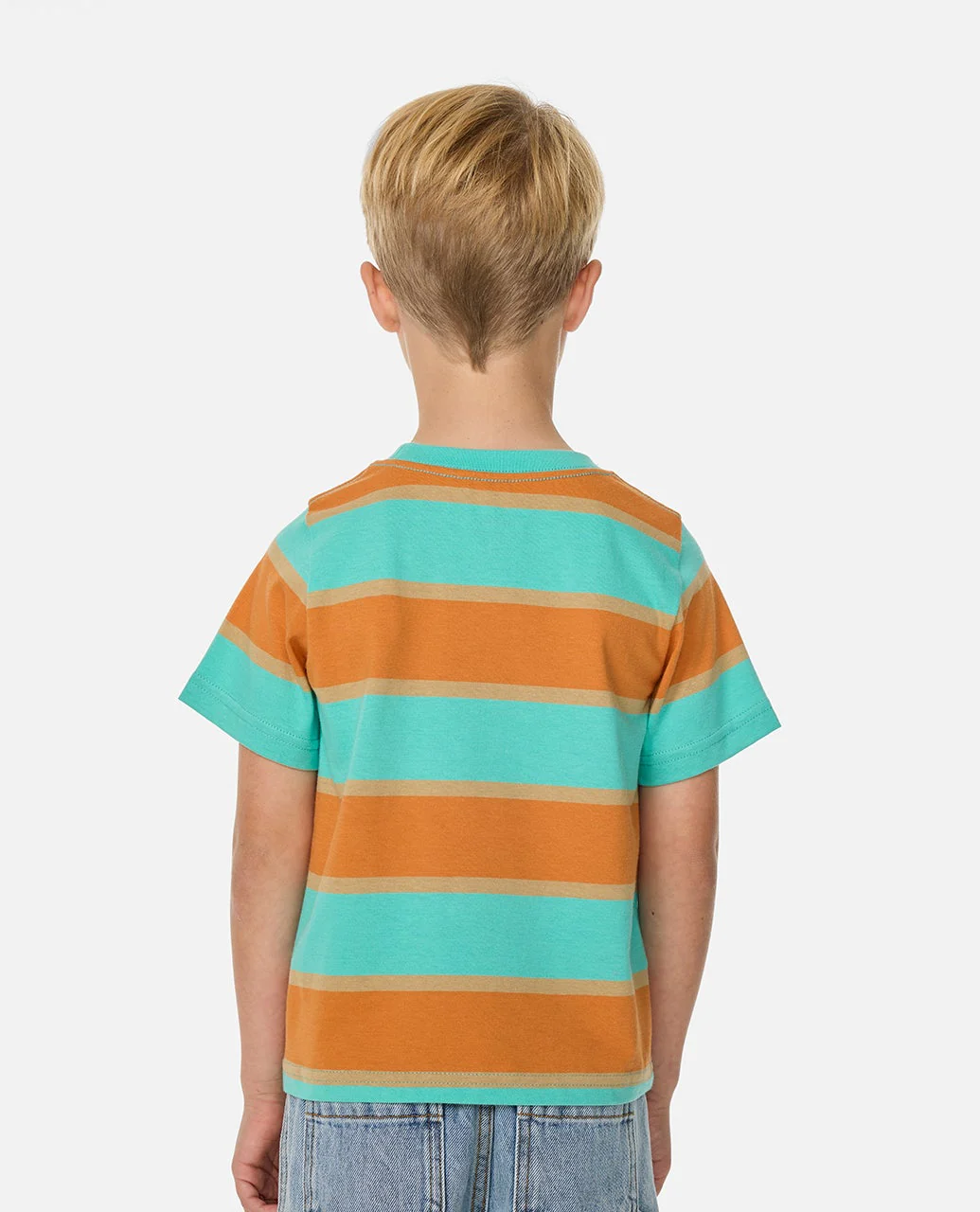 Ride The Wave Stripe Tee - Kids