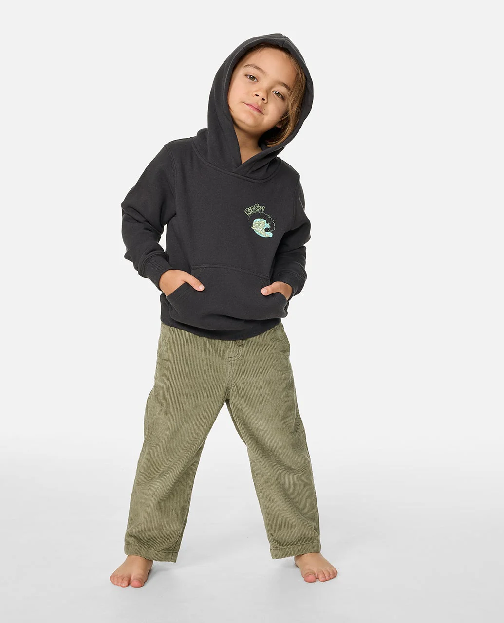 Ride The Wave Art Hood - Kids