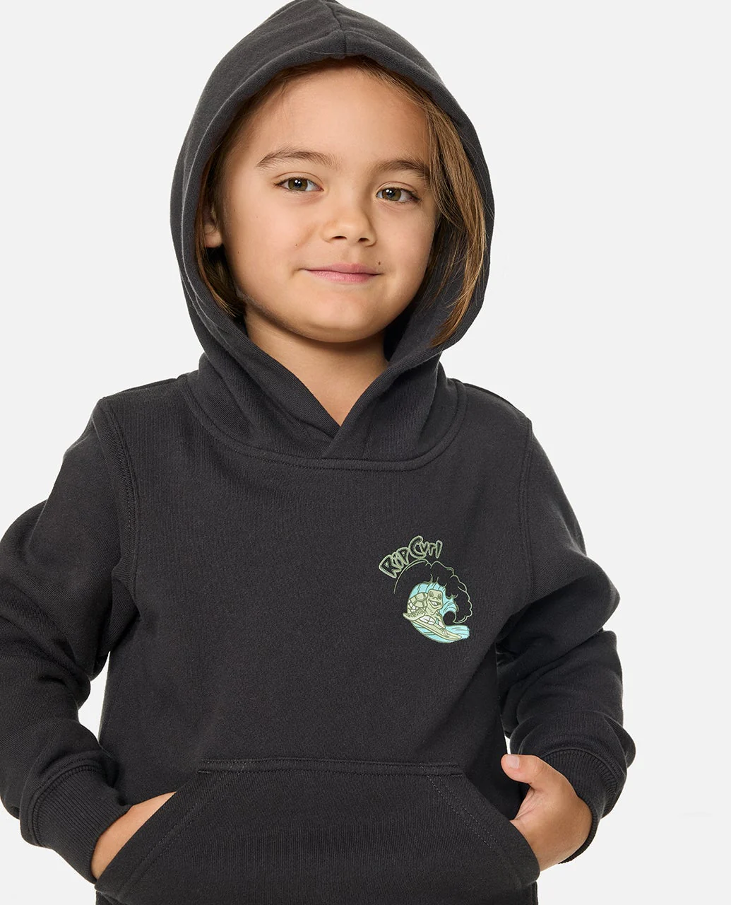 Ride The Wave Art Hood - Kids