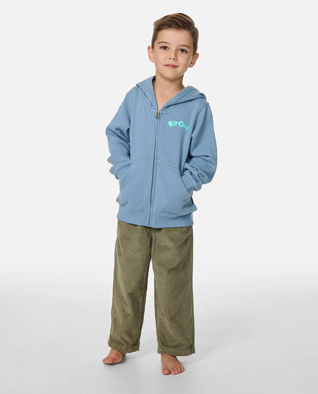 Ride The Wave Zip Through Fleece - Kids