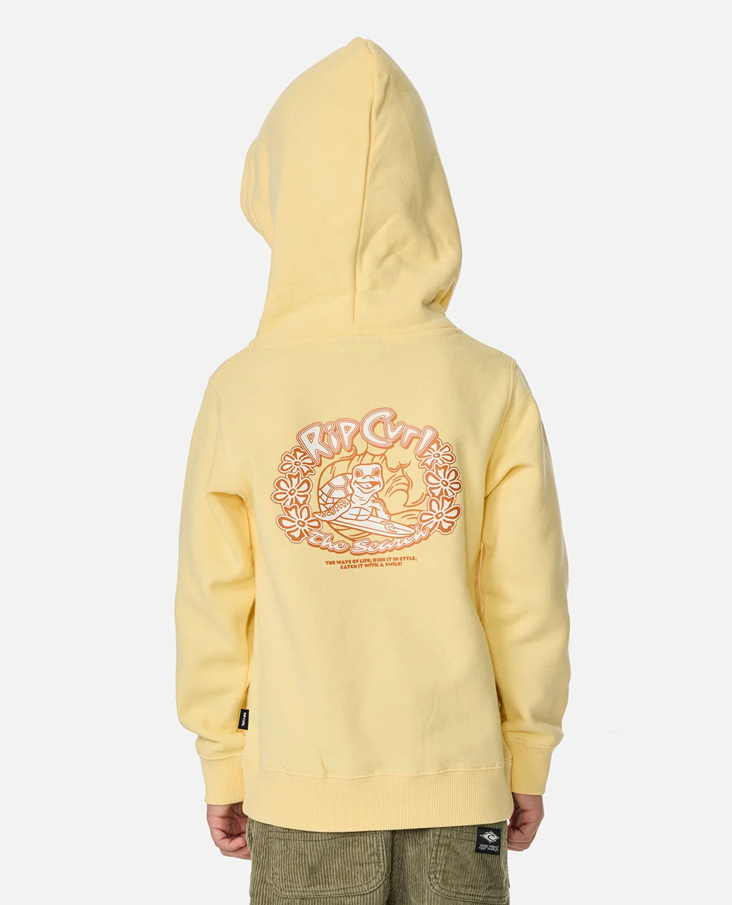 Ride The Wave Art Hood - Kids