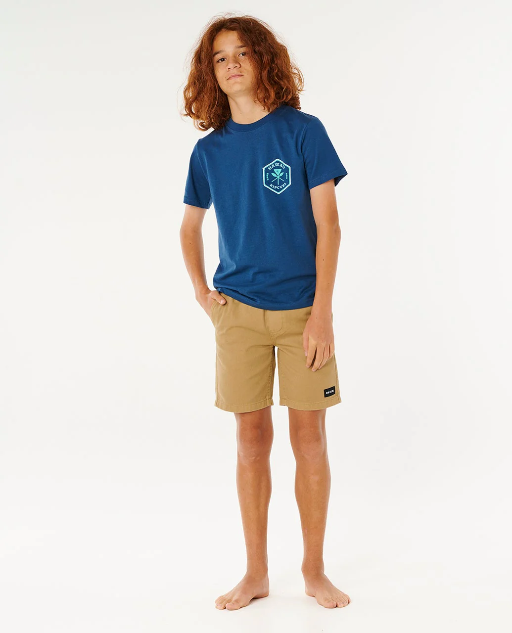 9450-hawaii-badge-tee-kids-4.webp Hawaii Badge Tee - Kids