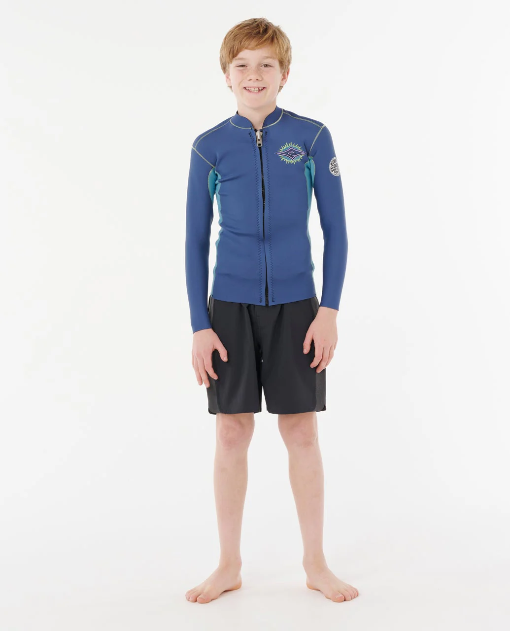 Kids Dawn Patrol Front Zip Surf Jacket