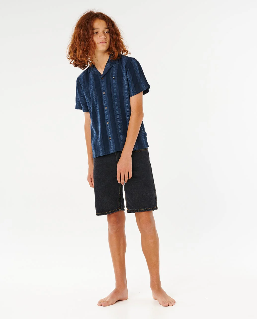 Surf Weaver Short Sleeve Shirt - Kids