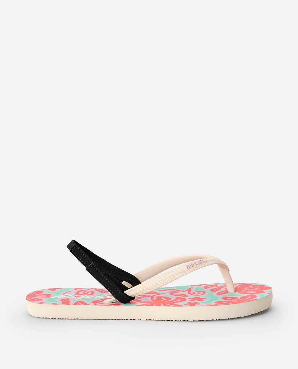 Mixed Bloom Open Toe Sandal - Girls