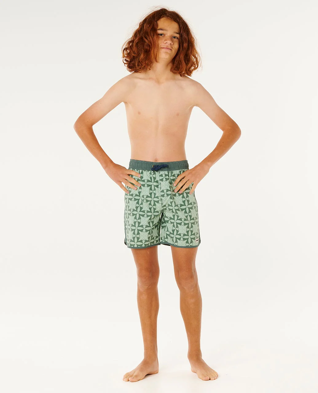 Pacific Rinse Gem Volley Boardshort - Kids