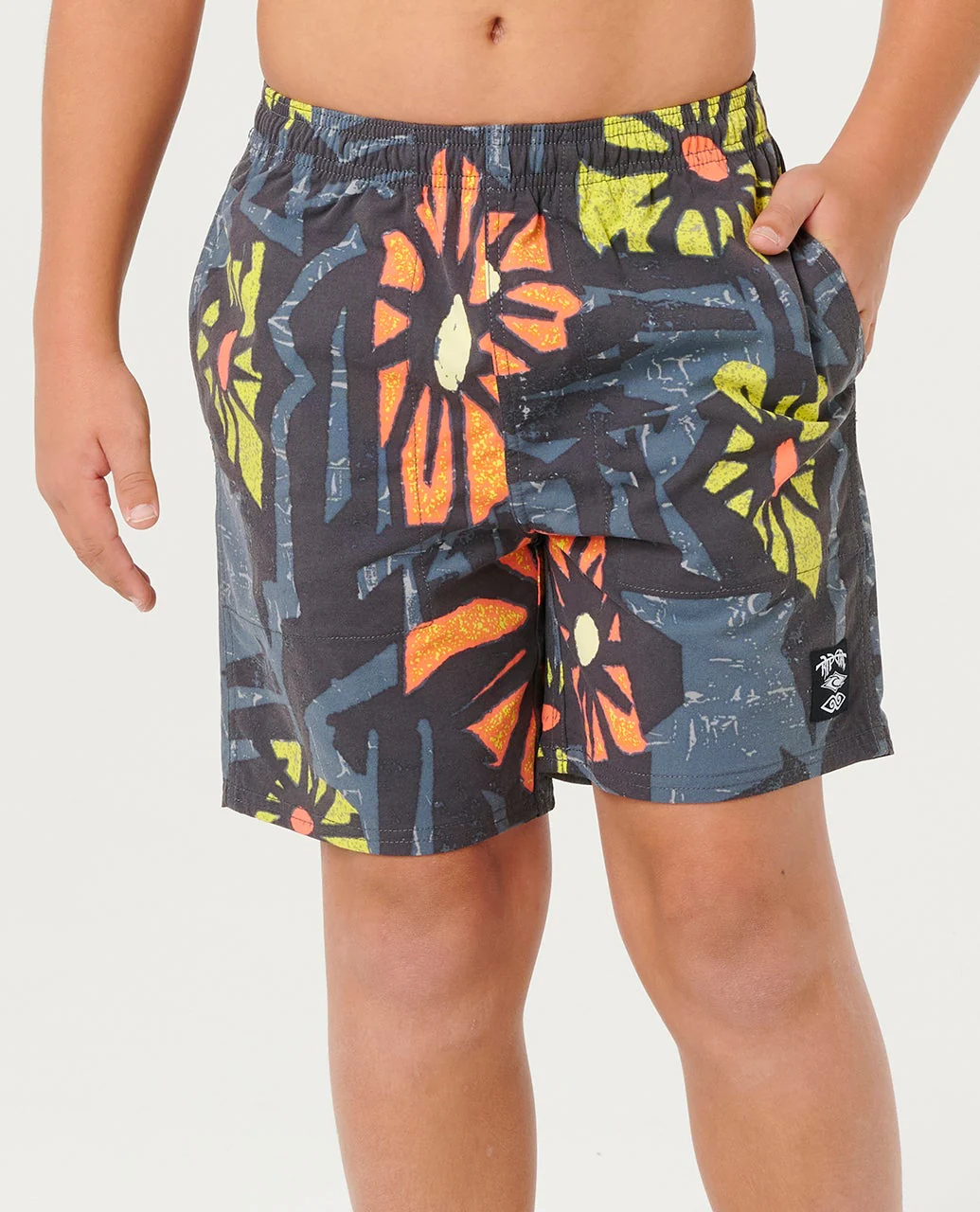 Liquid Trips Volley Boardshort - Kids