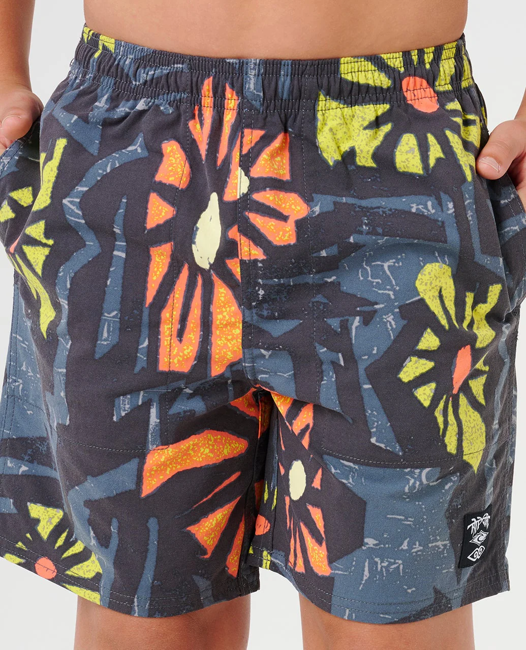 Liquid Trips Volley Boardshort - Kids