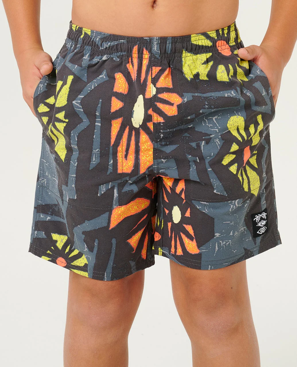 Liquid Trips Volley Boardshort - Kids