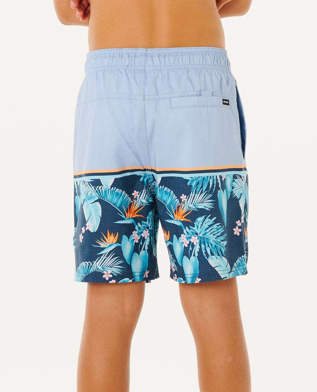 Streamline Stripe Volley Boardshort - Kids