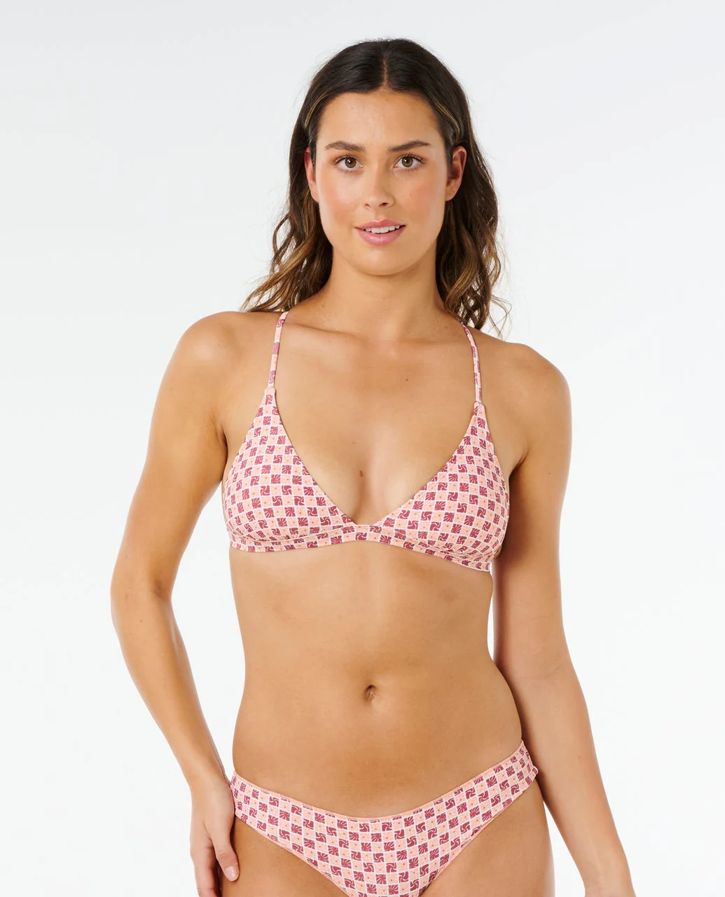 Classic Surf Crossback Triangle Bikini Top